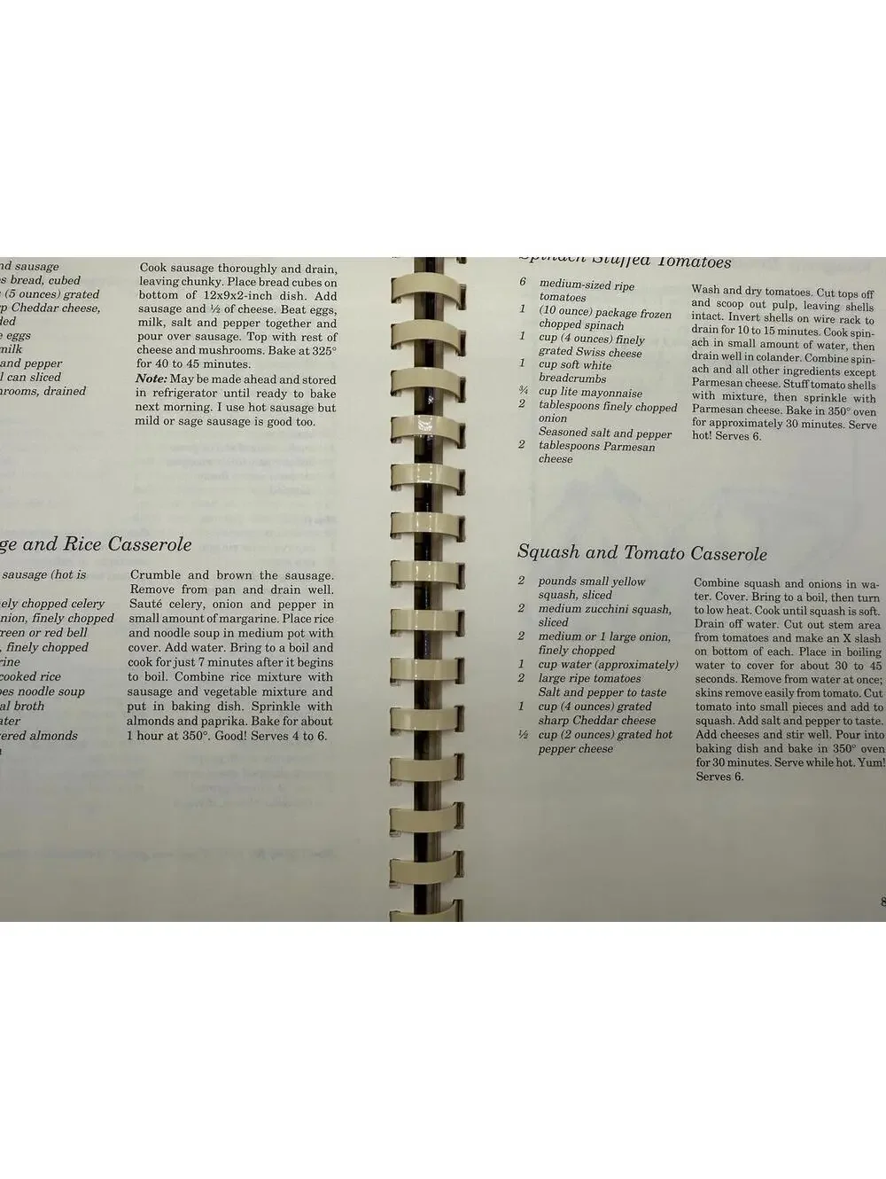 Vintage Florida Cookbook: Sand in My Shoes, Southern Recipes